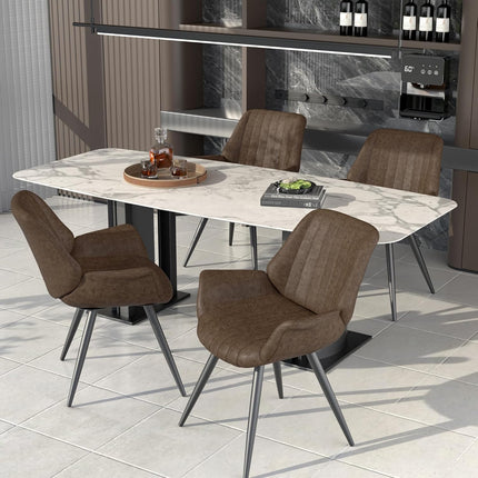 Kitchen Upholstered Dining Chairs Set of 6