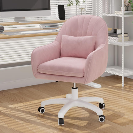 Adjustable Height Office Chair Vanity Swivel Chair