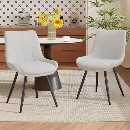 Upholstered Dining Chairs Set of 2