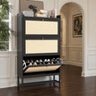 Black / 3 Drawers