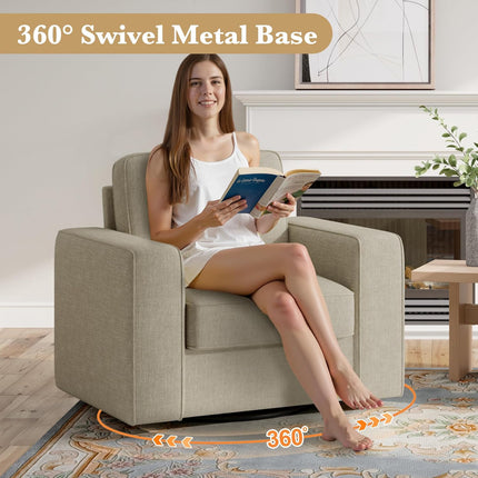 36'' Single Sofa Swivel Accent Chair