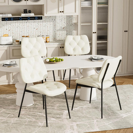 Mid-Century Modern Dining Chairs Set of 2
