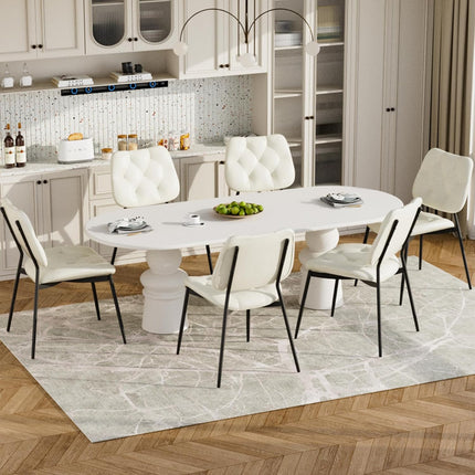 Mid-Century Modern Dining Chairs Set of 2