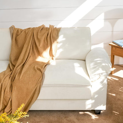 118" Modular Comfy Cloud Sectional Sofa