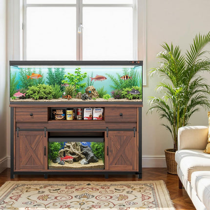 75-120 Gallon Fish Tank Stand with Power Outlet