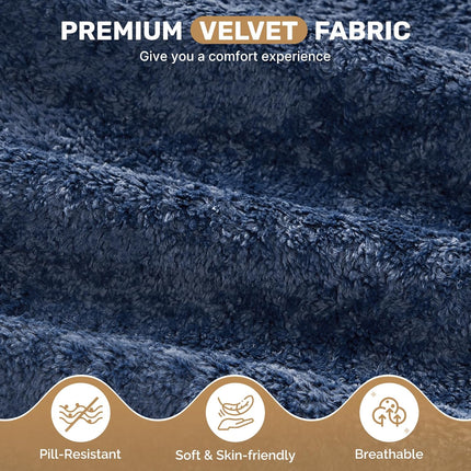 78" 2 in 1 Velvet Convertible Folding Sleeper Sofa
