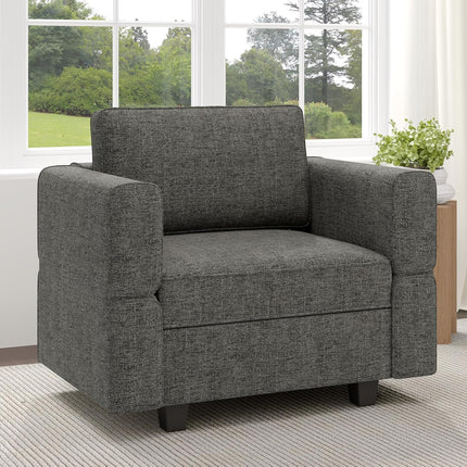 37" Armchair with Pillows