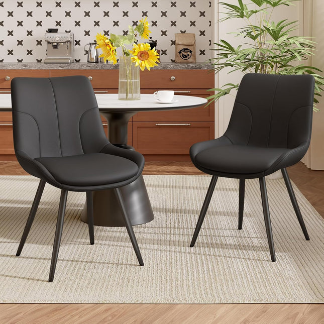 Upholstered Dining Chairs Set of 2