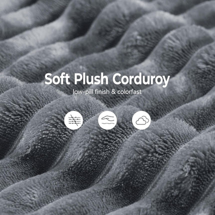 51'' Oversized Indoor Corduroy Sleeper Cloud Couch with 2pcs Pillows