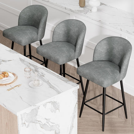 Counter Height Swivel Bar Stools Set of 4