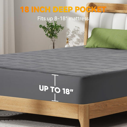 Full-Size Electric Heated Mattress Pad Coral Fleece 10 Heat Settings