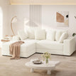 Beige / L Shape-Left Chaise