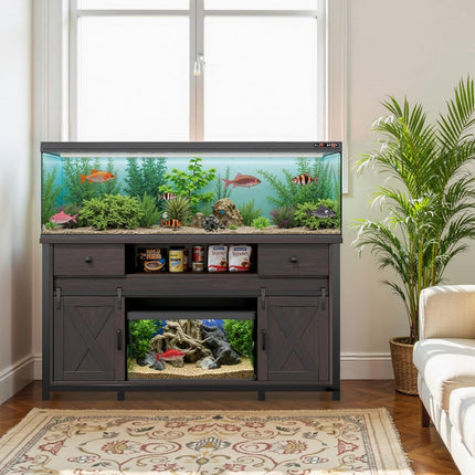 75-120 Gallon Fish Tank Stand with Power Outlet