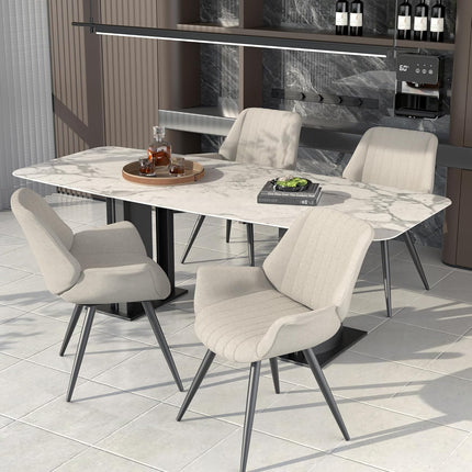 Kitchen Upholstered Dining Chairs Set of 6
