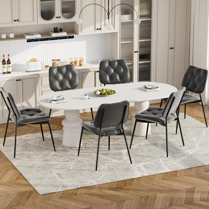 Mid-Century Modern Dining Chairs Set of 2