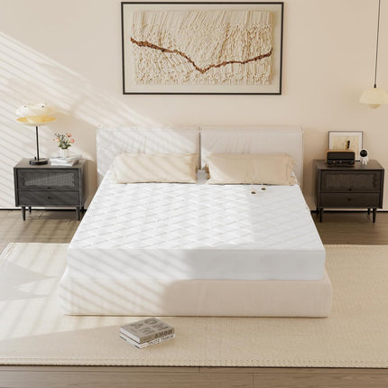 Full-Size Heated Mattress Pad 10 Heat Settings Auto Shut-Off