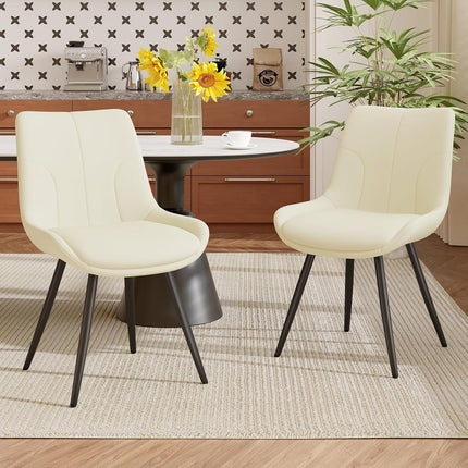 Upholstered Dining Chairs Set of 2