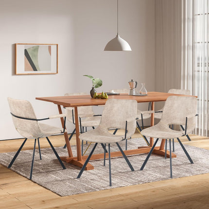 Leather Dining Chairs Set of 2