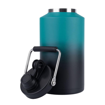 128oz Stainless Steel Insulated Gallon Water Bottle Leak-Proof Sweat-Free