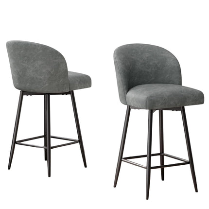 Counter Height Swivel Bar Stools Set of 4