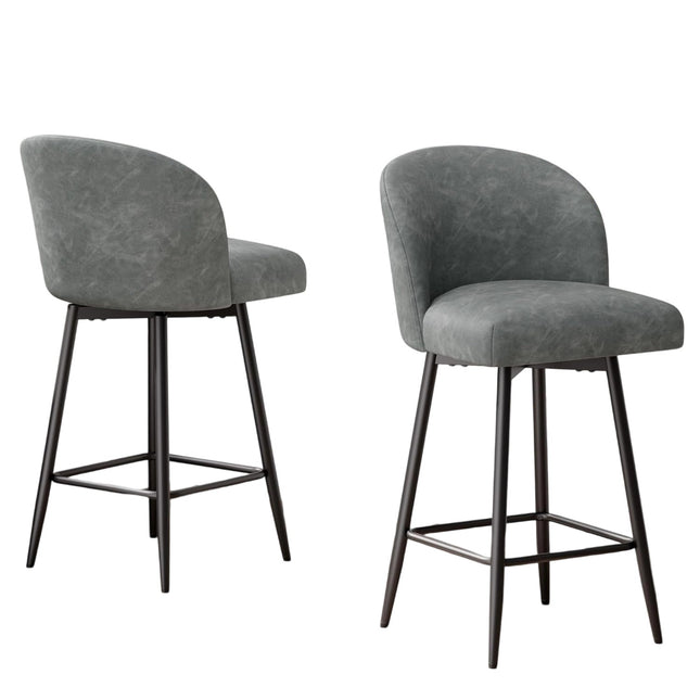 Counter Height Swivel Bar Stools Set of 4