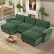 Green-chenille / 118 Inch-U