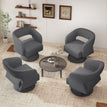 Dark Grey-teddy / 4 PCS