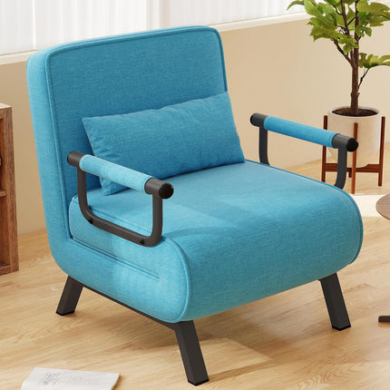 Folding Sofa Bed Recliner with Adjustable Backrest