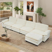 Beige-corduroy / 154 Inch-L