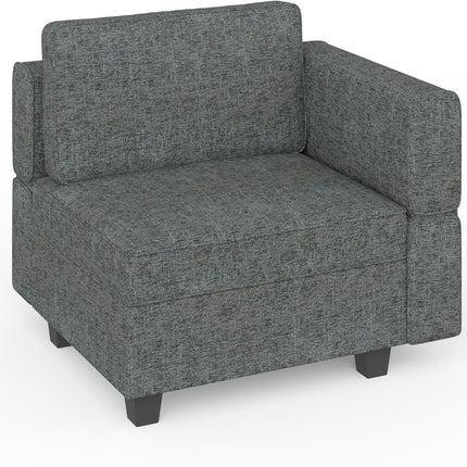 37" Armchair with Pillows