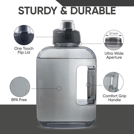 87oz BPA-Free Water Jug Large Capacity with Handle for Hydration