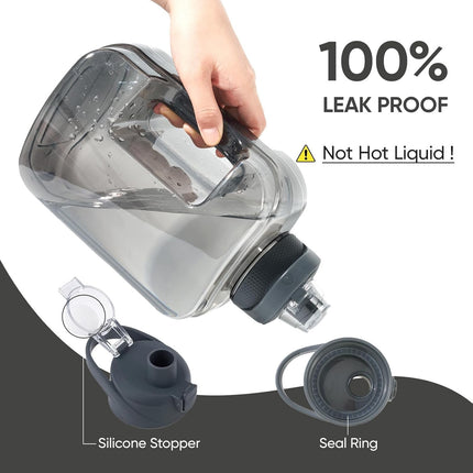 87oz BPA-Free Water Jug Large Capacity with Handle for Hydration