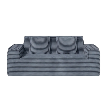 75" Corduroy Loveseat Sofa