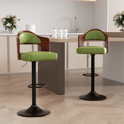 Swivel Bar Stool Set Of 2