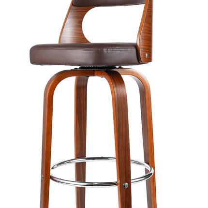 30” Seat Height Swivel Bar Stools Set of 4