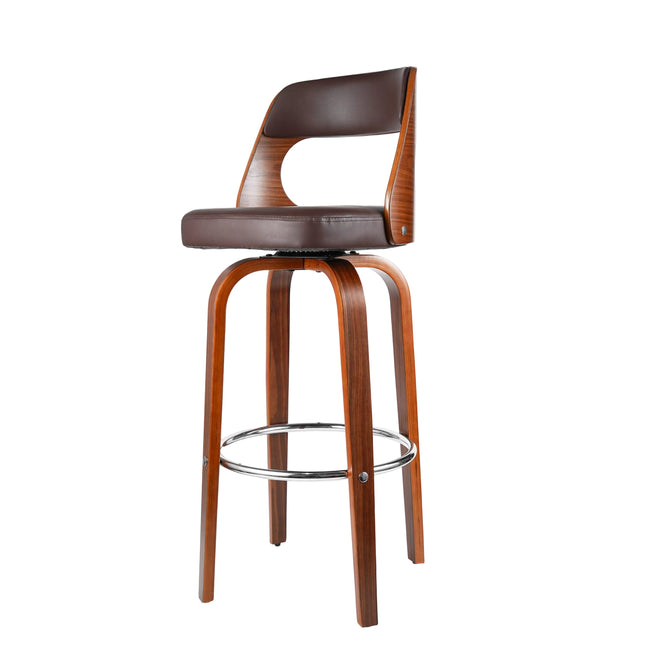 30” Seat Height Swivel Bar Stools Set of 4