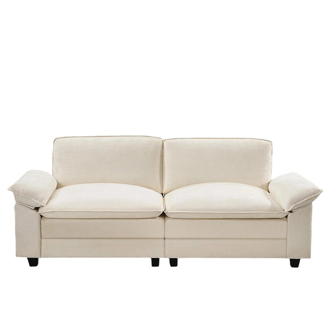 118" Modular Comfy Cloud Sectional Sofa