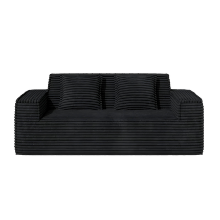 75" Corduroy Loveseat Sofa