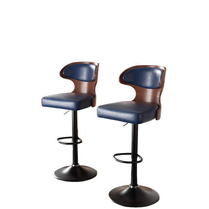 Adjustable Bar Stools Set of 2