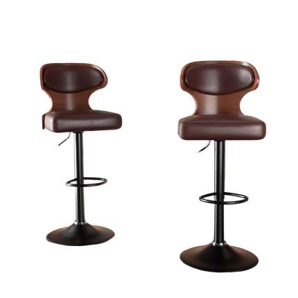 Adjustable Bar Stools Set of 2