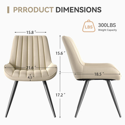 Modern Dining Chairs Set of 4