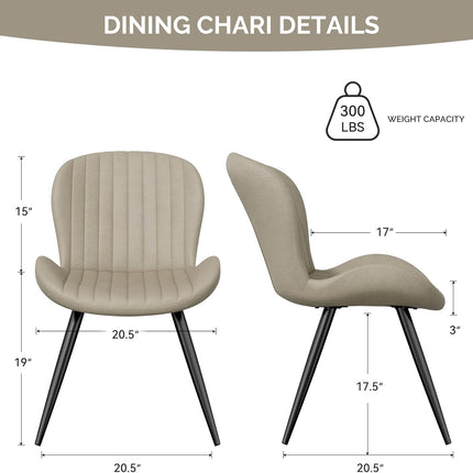 Modern Dining Chairs Set of 2