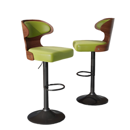 Adjustable Bar Stools Set of 2