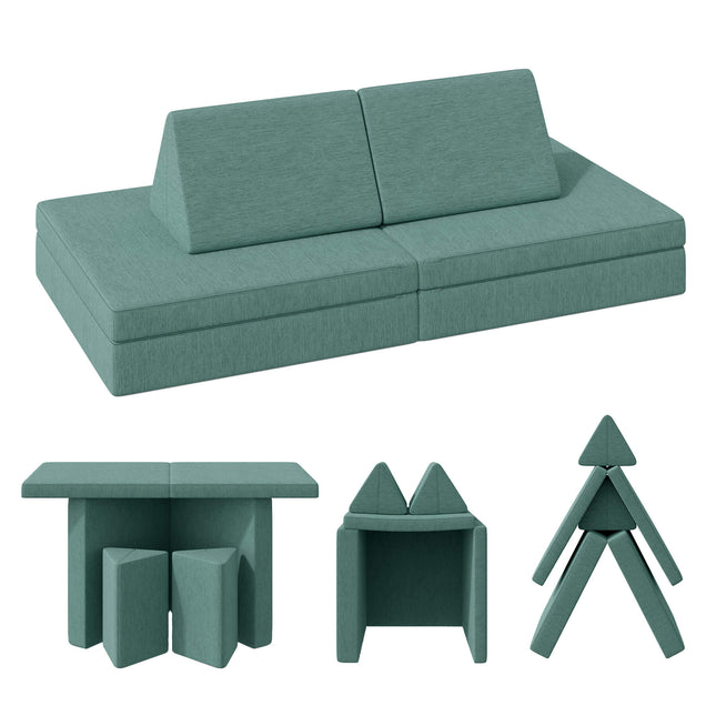 Kids Play Modular Couch Versatile Great for Imaginative Forts