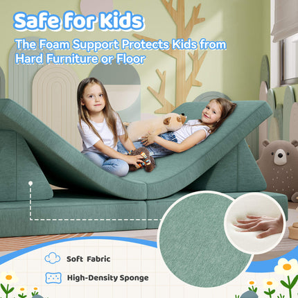 Kids Play Modular Couch Versatile Great for Imaginative Forts