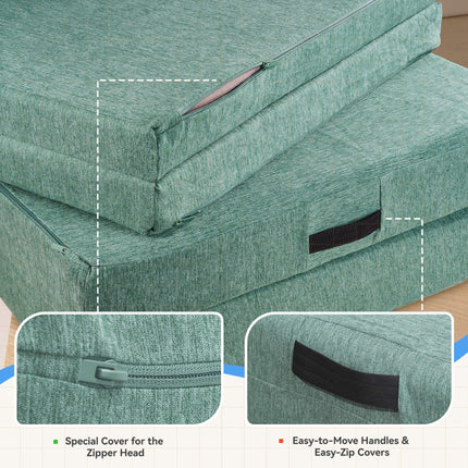Kids Play Modular Couch Versatile Great for Imaginative Forts