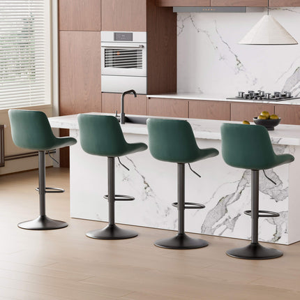 2-Piece Bar Stool Set For Kitchen
