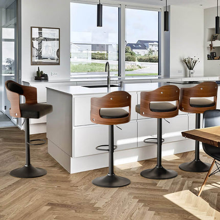 Swivel Bar Stool Set Of 2