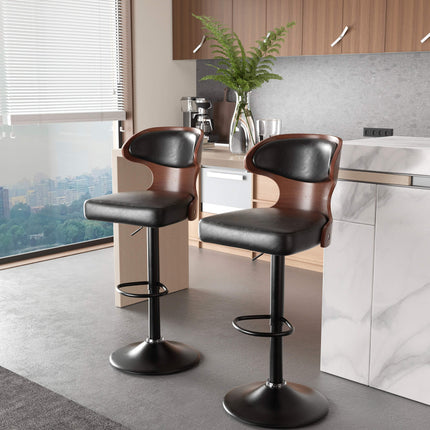 Adjustable Bar Stools Set of 2