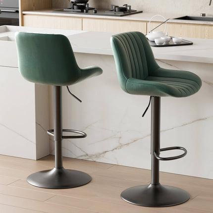 2-Piece Bar Stool Set For Kitchen
